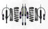 Dobinsons MRR 2-2.5 inch Lift Kit for Land Cruiser 250 (2024-2025) 3.5L Gas / 2.8 Diesel-Black/Black